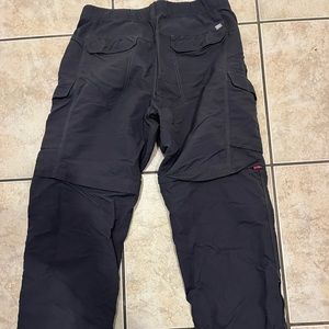 North Face pants that zip into shorts
